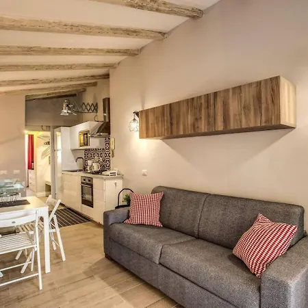 Attic With Terrace By Trevi Fountain